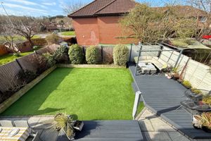 Landscaped Rear Garden- click for photo gallery